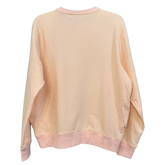 🍑 FILA Tropical Peach Crewneck Sweatshirt M - Picture 2 of 7